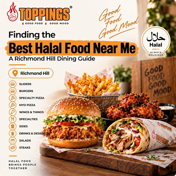 Looking for halal food near me in Richmond Hill? Explore top halal restaurants, dishes, and halal catering options for parties, events, and special occasions.
